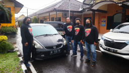 Kurang dari 24 Jam, Polres Blitar Kota Amankan Maling  Honda Jazz