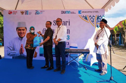 Kementerian BUMN RI ke 25 Salurkan Paket dan Mudik Gratis