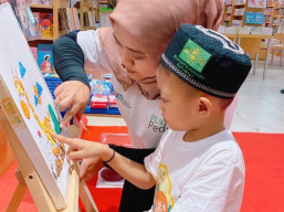 Relawan PLN Berhasil Mengukir Senyum Bahagia Anak-Anak Yayasan Nuurus Salam Surabaya