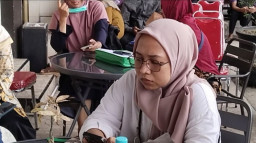 Guru PPPK Padati SPKT Mapolres Lamongan