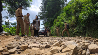 Sidak Jalan Viral Di Baosan Kidul, Plt Bupati Ponorogo: Perbaikan Tahun Ini Rp 1,6 M