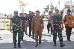 Wakil Bupati Kotabaru Andi Rudi Latif Sambut Kunjungan Kasrem 101/Antasari