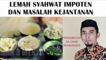 Klinik Pengobatan Alat Vital Palangkaraya Ampuh dan Terbaik Bersama AA Umar 082166564513