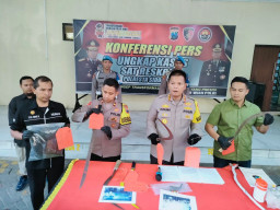 Berawal dari Saling Tantang di Medsos, Puluhan Pelajar Sidoarjo Tawuran, 1 Tewas