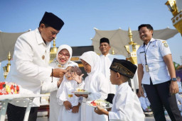 Gema Sholawat, Tandai HUT ke-73 IGTKI-PGRI di Kota Madiun