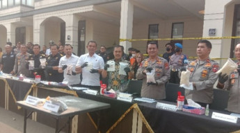 Rumah Mewah di Banten Disulap Jadi Pabrik Ekstasi