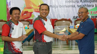 Terapkan Work Life Balance, Bank Jatim Ikut Pertandingan Bulutangkis di Blitar