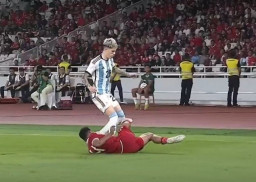 Argentina Susah Payah Kalahkan Indonesia