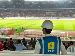 GBK Terang Benderang, PLN Sukses Layani Laga Timnas vs Argentina tanpa Kedip