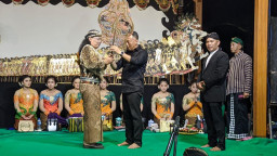 Ruwatan Desa Jelang Suro, Pemdes Wagir Lor Gelar Wayang Kulit