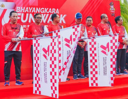 Sambut HUT Bhayangkara Ke-77, Kapolri: Jaga Persatuan Kesatuan Bangsa