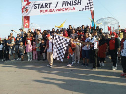 Pemuda Pancasila Kabupaten Kotabaru Gelar Acara Jalan Santai