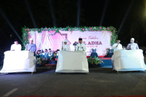 Wabup Nyai Eva Ajak Masyarakat Teladani Ketaatan Nabi Ibrahim