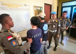 Dinas Satpol PP Kota Cilegon Amankan 2 Bocah SMP yang Mabuk Kecubung