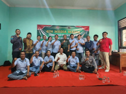 Kunjungi PWI Sidoarjo, Korem 084/Bhaskara Jaya Tekankan Pentingnya Sinergitas