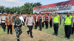 Operasi Aman Suro, Personil Gabungan Siap Siaga Amankan Madiun