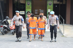 Polresta Sidoarjo Ungkap Dua Kasus Peredaran Sabu, Total 598,02 gram