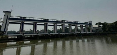 Sungai Cisadane Stabil dengan Stop Block dan Perbaikan Darurat