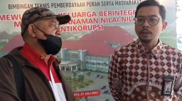 LSM LIRA Kota Batu Temui KPK di Sela Acara Bimtek di Kota Batu