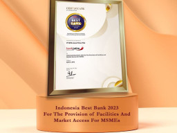 Kinerja Optimal, Bank Jatim Raih Indonesia Best Bank Awards 2023