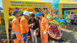 PLN UIT JBM Sosialisasi Bijak Bermain Layang-Layang