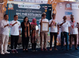 BPC PHRI Kota Batu Pecahkan Rekor MURI