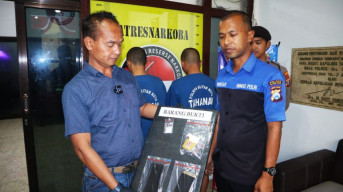 Satresnarkoba Polres Blitar Kota Tangkap Kurir Sabu Asal Kota Malang