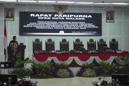 Walikota Malang Berikan Tanggapan KUPA PPAS APBD 2023