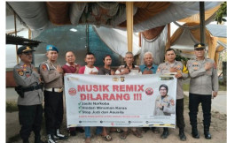 Polsek Talang Kelapa Larang Pemutaran  Musik Remix dan DJ di Tempat Hajatan
