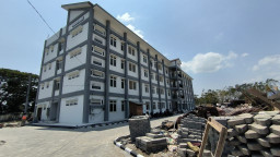 Duh, Proyek Rusunawa 3 Kota Madiun Telat