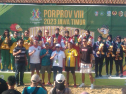 Sidoarjo Juara Umum Voli Pantai Porprov VIII 2023