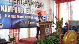 Ketua DPRD Kotabaru Apresiasi Desa  Tegal Rejo sebagai Kampung Bebas Narkoba