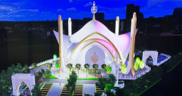 Pemkab Kotabaru Ekpose Rencana Pembangunan Mesjid Agung Khusnul Khotimah