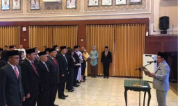 Sutiaji Lantik 115 Pejabat Administrator dan Pengawas di Lingkungan Pemkot Malang