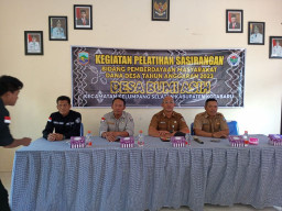 Berdayakan Masyarakat, Desa Bumi Asih Gelar Pelatihan Sasirangan