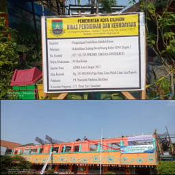 Proyek Rehabilitasi SDN 1 Cilegon Diduga Abaikan UU K3