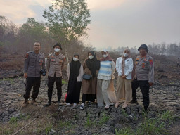 Polda Kalsel Mengapresiasi Kepedulian Maryani