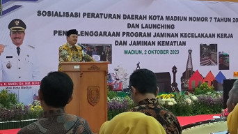 Pekerja Penerima Upah hingga Bukan Penerima Upah Dijamin Pemkot Madiun
