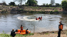 Masih Subuh Berenang, Pemuda Tenggelam di Bantaran Kali Madiun