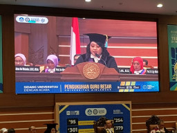 Prof. Ira Nurmala dan Enam Profesor Lainnya Dikukuhkan Jadi Guru Besar Unair