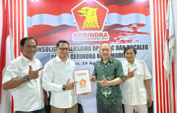 Maju Caleg, Kader dari Tiga Parpol di Kota Madiun Pindah Gerindra