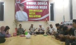 Warga di Solokuro Lamongan, Gelar Doa Bersama untuk Mas Gibran