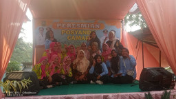 Posyandu Camar Kini Diresmikan Walikota Cilegon