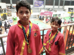 Kakak Beradik Asal Malang Boyong Medali Emas di Kejurnas Silat Championship 2