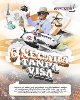 Ruang Satu Kota Madiun, Enam Negara Tanpa Visa