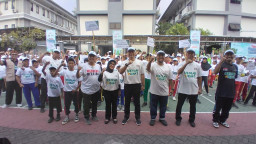 Kampanyekan Sekolah Sehat Kemendikbudristek Gelar Festival Permainan Tradisional
