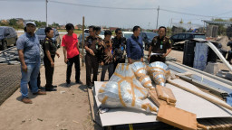 Pemkot Madiun Percepat Pemasangan Kubah Enamel Masjid Pondok Lansia