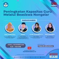 Tingkatkan Kapasitas Guru Melalui Beasiswa Nongelar