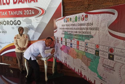 Deklarasi Pemilu Damai, Bupati Ponorogo: ASN Jangan Ikut Kampanye