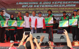 5.014 Buruh dan Petani Tembakau di Ponorogo Jadi Peserta BPJS Ketenagakerjaan